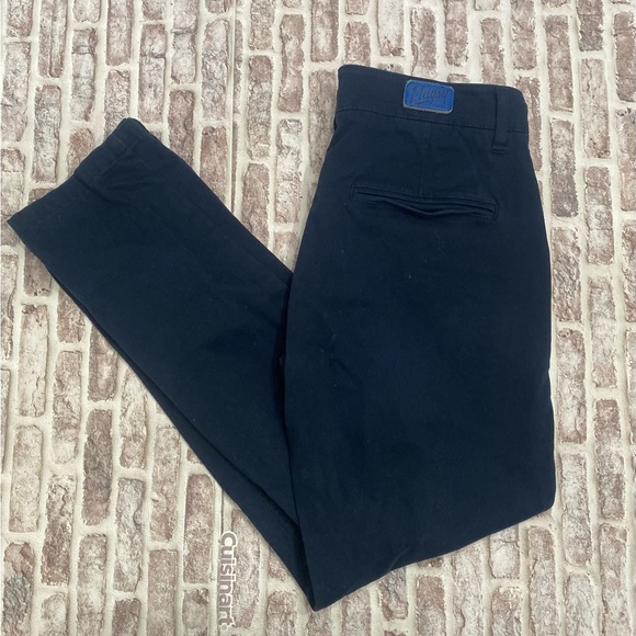 Mugsy Jeans Mens 32x30 Chino Morgans 4 Way Stretch Casual Flexible Pants Navy - Picture 6 of 7